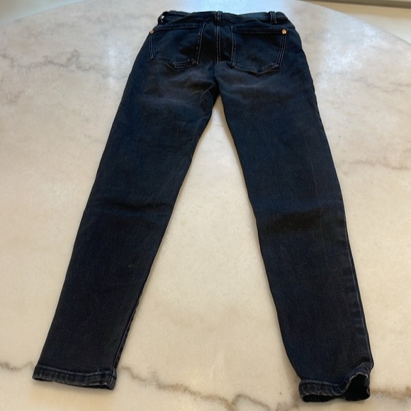 ZARA BLACK COTTON SKINNY JEAN. 32/0 - Picture 5 of 5